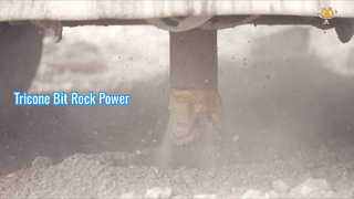 Как трехшарошечная бита работает на моей?